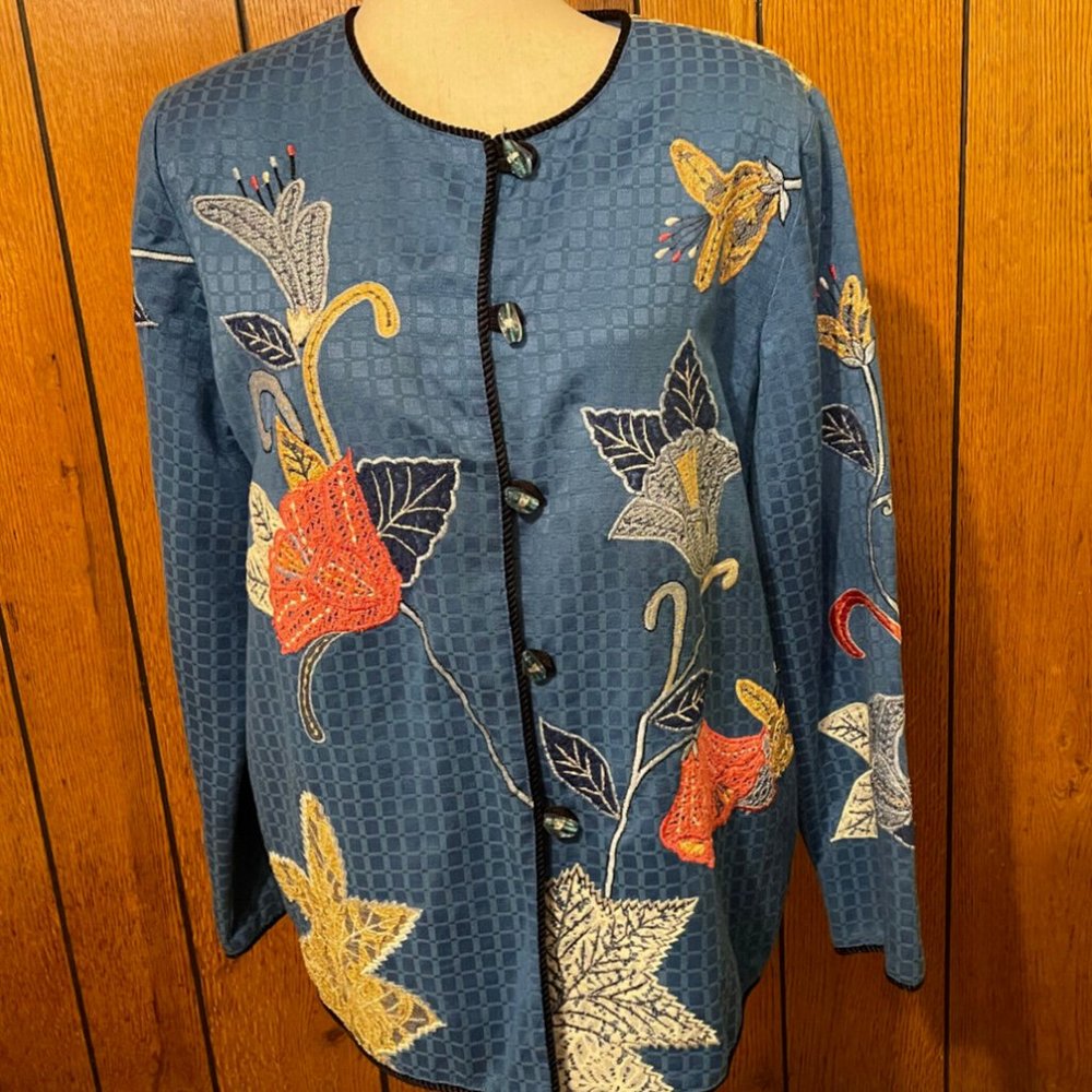 Indigo Moon - Size M - Ladies Dress Jacket - NEW